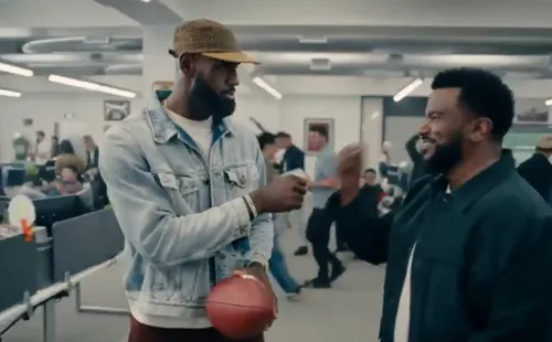 LeBron James a anunțat un parteneriat cu platforma de pariuri Polymarket. Foto: captură X/@KingJames