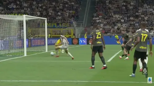 Josep Martinez, la gafa din meciul Inter - Udinese, scor 5-3. Foto: captură YouTube @SerieA