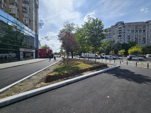 FOTO | Primele transformări vizibile de pe Calea 13 Septembrie, unul dintre proiectele prin care PMB spune că transformă Bucureștiul în "orașul parc"