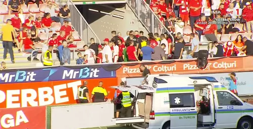Urgență medicală la UTA - Sepsi / foto: capturi Prima Sport