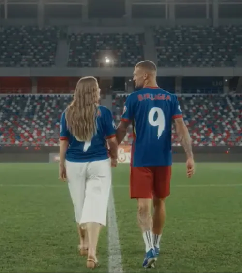 Au apărut imaginile cu Bîrligea   VIDEO.  Filmarea pentru care atacantul  și-a pus fanii FCSB în cap