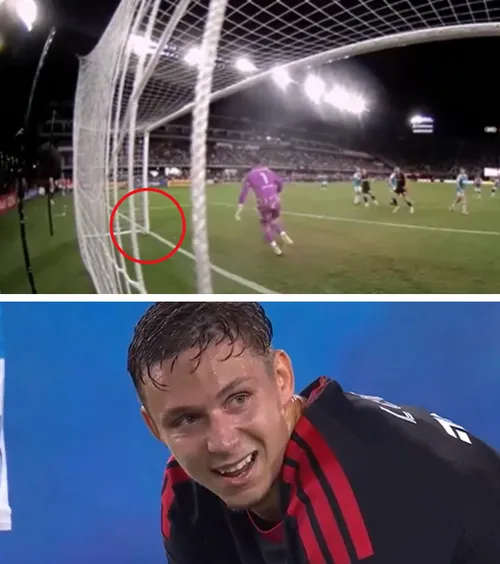 Louis Munteanu, controversă uriașă în MLS   VIDEO.   Decizie la milimetru  la șutul românului! Antrenorul a răbufnit: „De necrezut! Suntem în 2026”