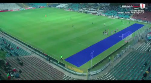Faza controversată din Oțelul - Corvinul, scor 2-3: golul decisiv, validat după analiza VAR. Imagini: Prima Sport
