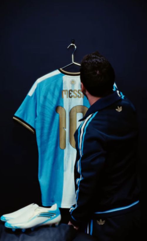 Echipamentul special pe care îl va purta Messi în meciul de retragere de la națională. Foto: captură video Instagram/@leomessi
