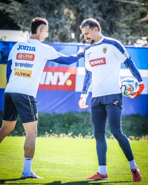 Naționala României, antrenament oficial înainte de meciul cu Suedia (FOTO: Facebook / Echipa națională de fotbal a României)