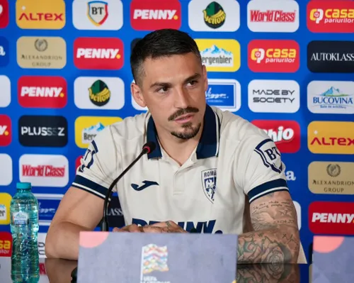 Nicolae Stanciu, conferință de presă înainte de România - Bosnia (FOTO: Iosif Popescu / GOLAZO.ro)