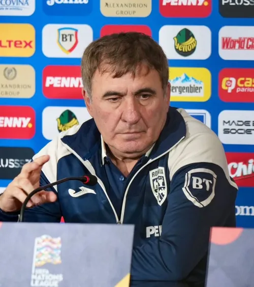 Hagi: „Nu suntem Spania”  Dialog între selecționer și  GOLAZO.ro  pe tema  sistemului naționalei  și a poziției în joc a lui Dennis Man: „Eu o iau de jos”