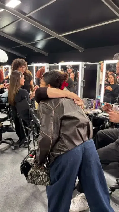Nadia Comăneci, alături de Mélanie de Jesus dos Santos. Foto: Instagram, @comaneci10