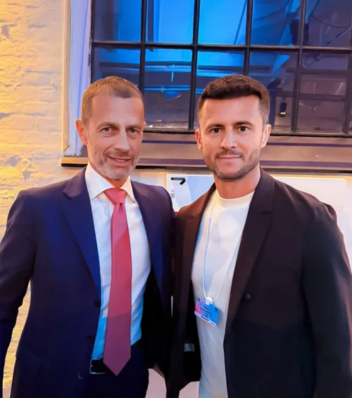 Nicolescu, alături de Ceferin   Unde s-a întâlnit președintele lui Dinamo cu șeful UEFA +  „săgeți” către Gigi Becali