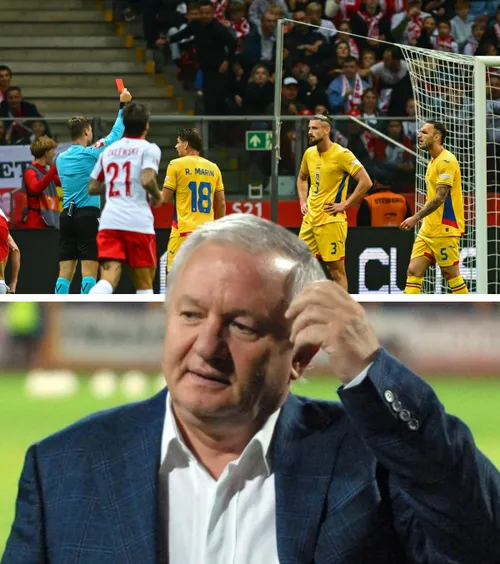 „Decizia arbitrului e corectă”   Adrian Porumboiu,  ferm despre faza care a schimbat meciul Polonia - România: „Roșu clar! Drăgușin nu caută să joace mingea”