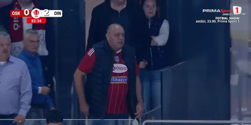 Sepsi - Dinamo. Partida întreruptă pentru scandări xenofobe Foto captură VIDEO Prima Sport .jpeg