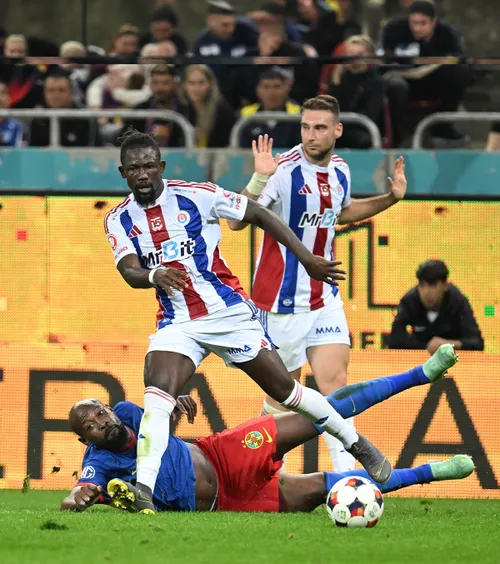 „A trebuit să le răspund. Nu e normal”  Sylla  îi acuză de rasism  pe fanii FCSB. Ce s-ar fi întâmplat după ce a fost eliminat  