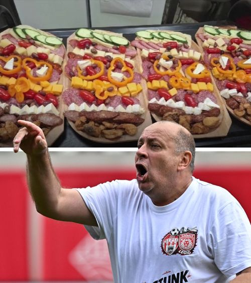 Continuă scandalul Dioszegi - Nicolescu   FOTO.   Imagini cu meniul de la  Sepsi - Dinamo:  „Avem camere în stadion”