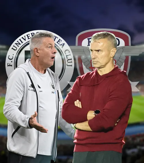 U Cluj - Rapid    LIVE de la 21:00,  în etapa #11 din Superliga » Duel încins pe Cluj Arena 