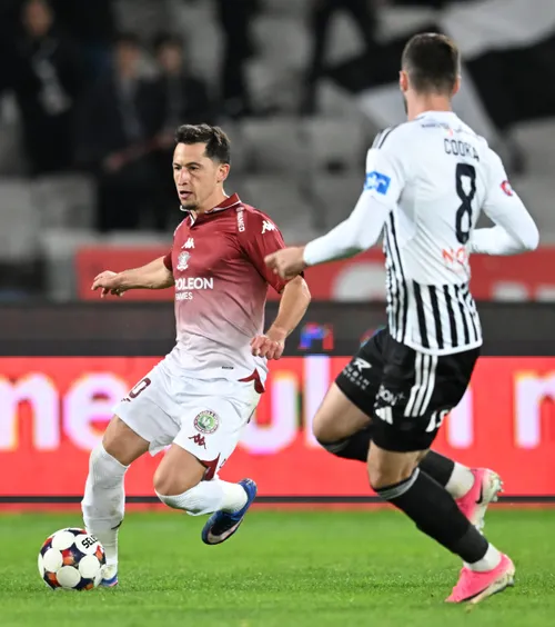 Moruțan, în topul „artiștilor”  După show-ul din meciul cu U Cluj, rapidistul a intrat în  galeria pasatorilor de elită din Superliga 