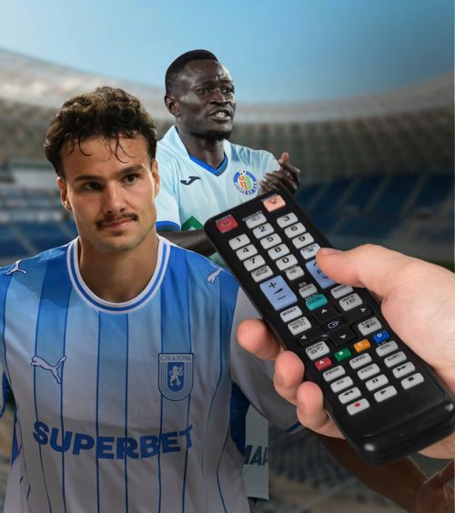 Cine transmite Craiova - Getafe    Unde se vede la TV  meciul de debut al campioanei României în Conference League