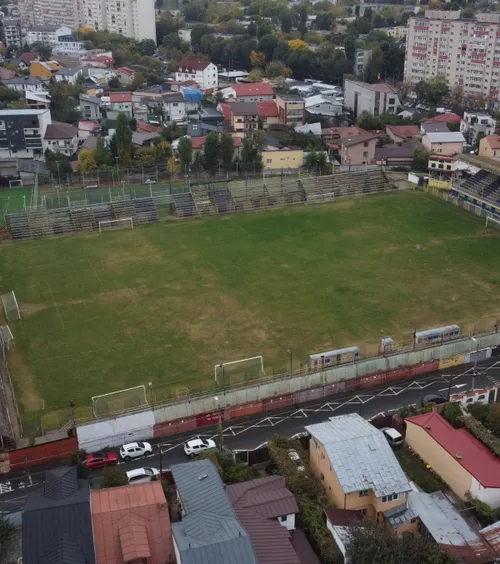 Stadionul uitat al Bucureștiului!   VIDEO+FOTO.  66 de ani de istorie, tribune ruginite și  o promisiune de 10 milioane de euro!  Ce a mai rămas dintr-o arenă pe care s-a jucat în Liga 1