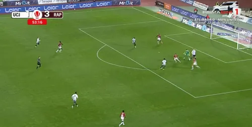 Gafa lui Ungureanu în U Cluj - Rapid 3-4 Foto captură VIDEO Prima Sport .jpeg