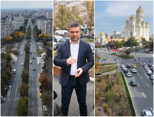 VIDEO | Ciprian Ciucu pe Calea 13 Septembrie, ca Bunuțu' în Geneza: S-a uitat la ce făcuse și iată că erau foarte bune. PMB trage linie: zeci de mii de plante, trotuare, marcaje