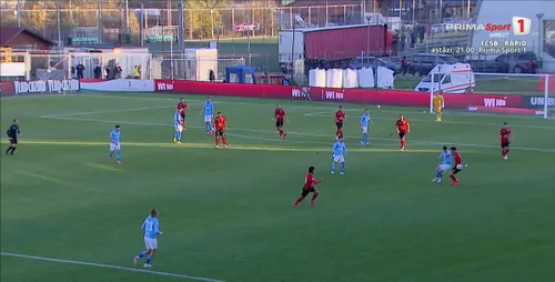 Csikszereda - FC Voluntari, gol anulat pentru henț în minutele de prelungire. Foto: captură Prima Sport