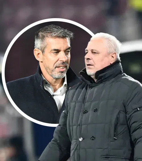 Șumudică, furios pe Campos  Replică acidă: „Barcelona avea meci mai târziu,  poate a greșit banca”.  Antrenorul lui CFR, dialog cu Nicolescu