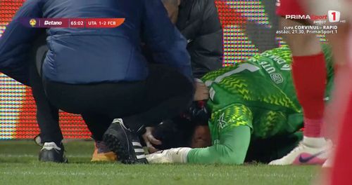 Mauricio Rosa a ramas incoștient după un contact involuntar cu Andrei Dumiter Foto captură VIDEO Prima Sport  (1).jpeg