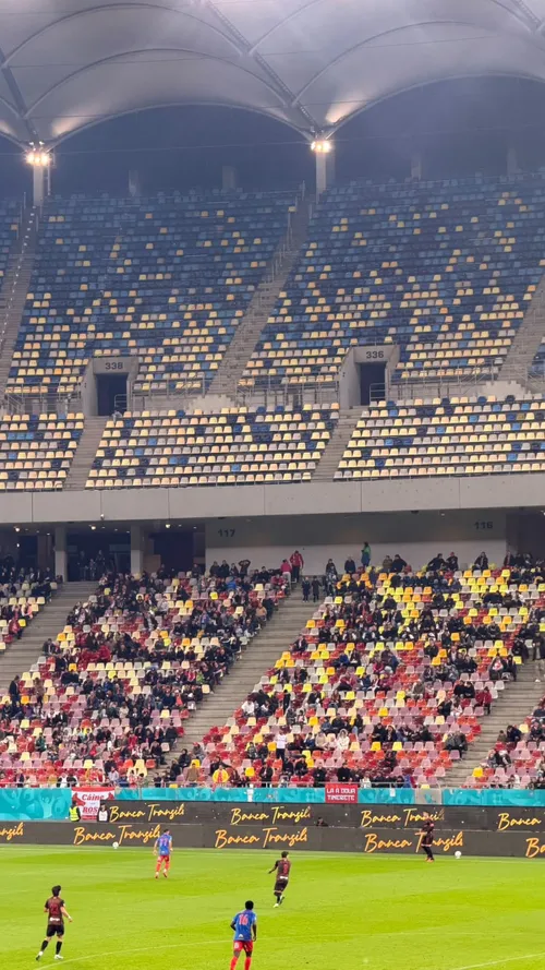 CUPA ROMÂNIEI. Dinamo - Chindia cu tribunele aproape goale pe Arena Națională (foto: Vlad Nedelea/GOLAZO.ro)