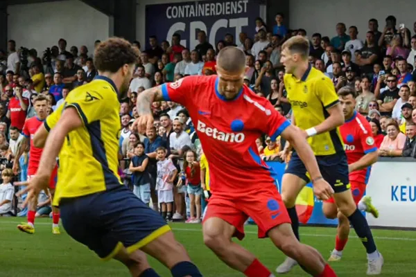FCSB, înfrângere fără drept de apel. Roş-albaştrii, umiliți