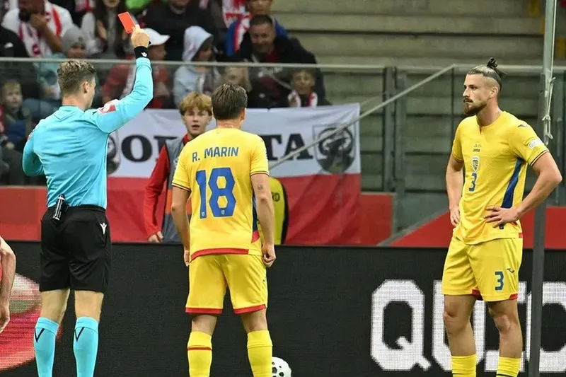 S-a aflat ce a făcut Radu Drăgușin în vestiar imediat după ce a fost eliminat cu Polonia! Care a fost primul gest. „Era devastat”