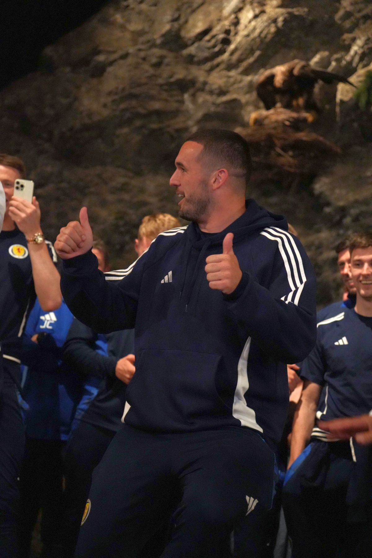 Reportaj GOLAZO.ro la sosirea naționalei Scoției în Germania