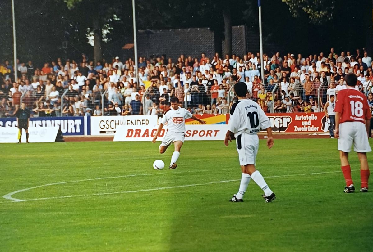 Claudiu Bozeșan, pe vremea când era fotbalist