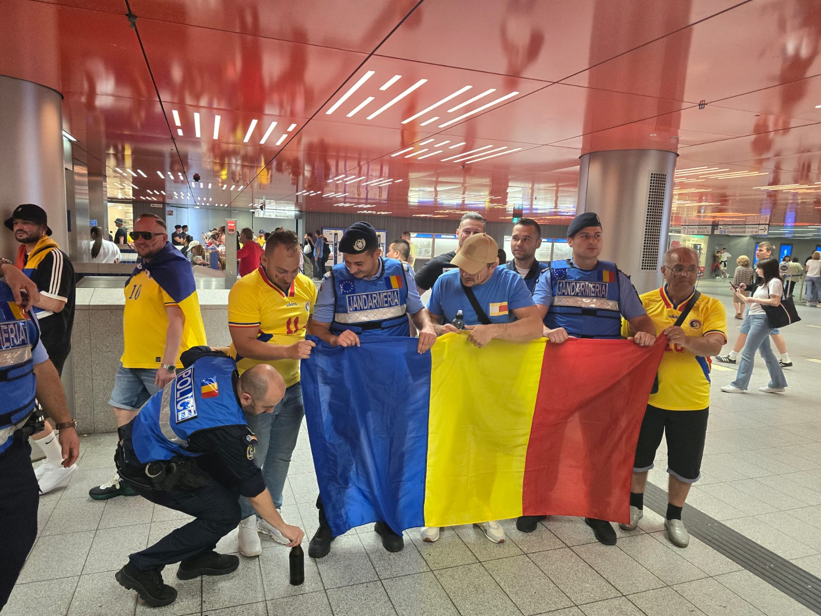 Fanii români, la Munchen