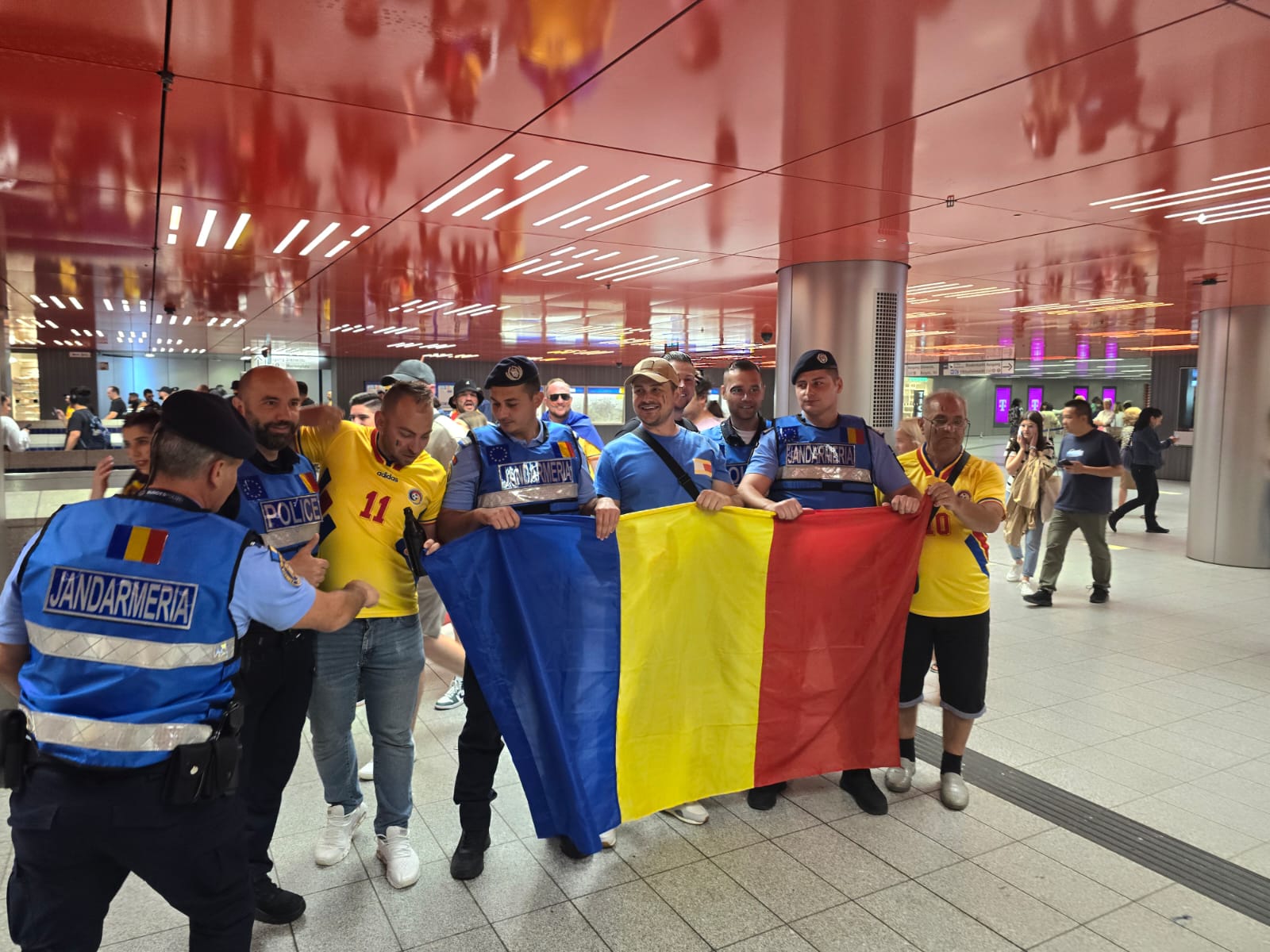 Fanii români, la Munchen