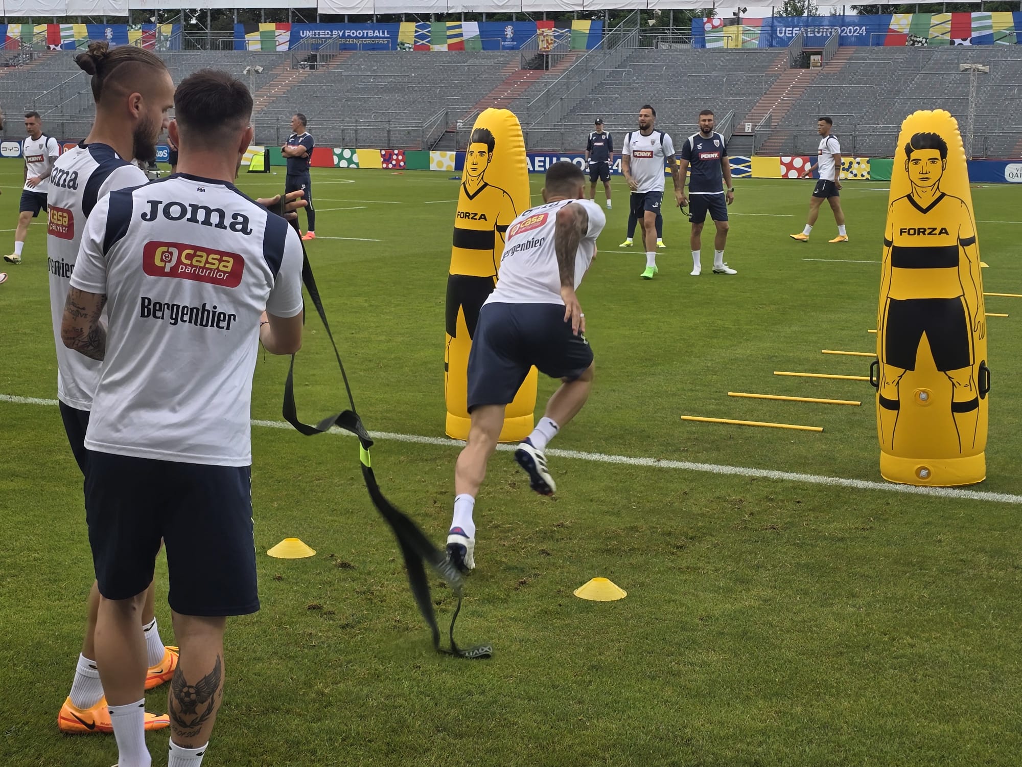 Antrenament România la Euro 2024 (18 iunie)