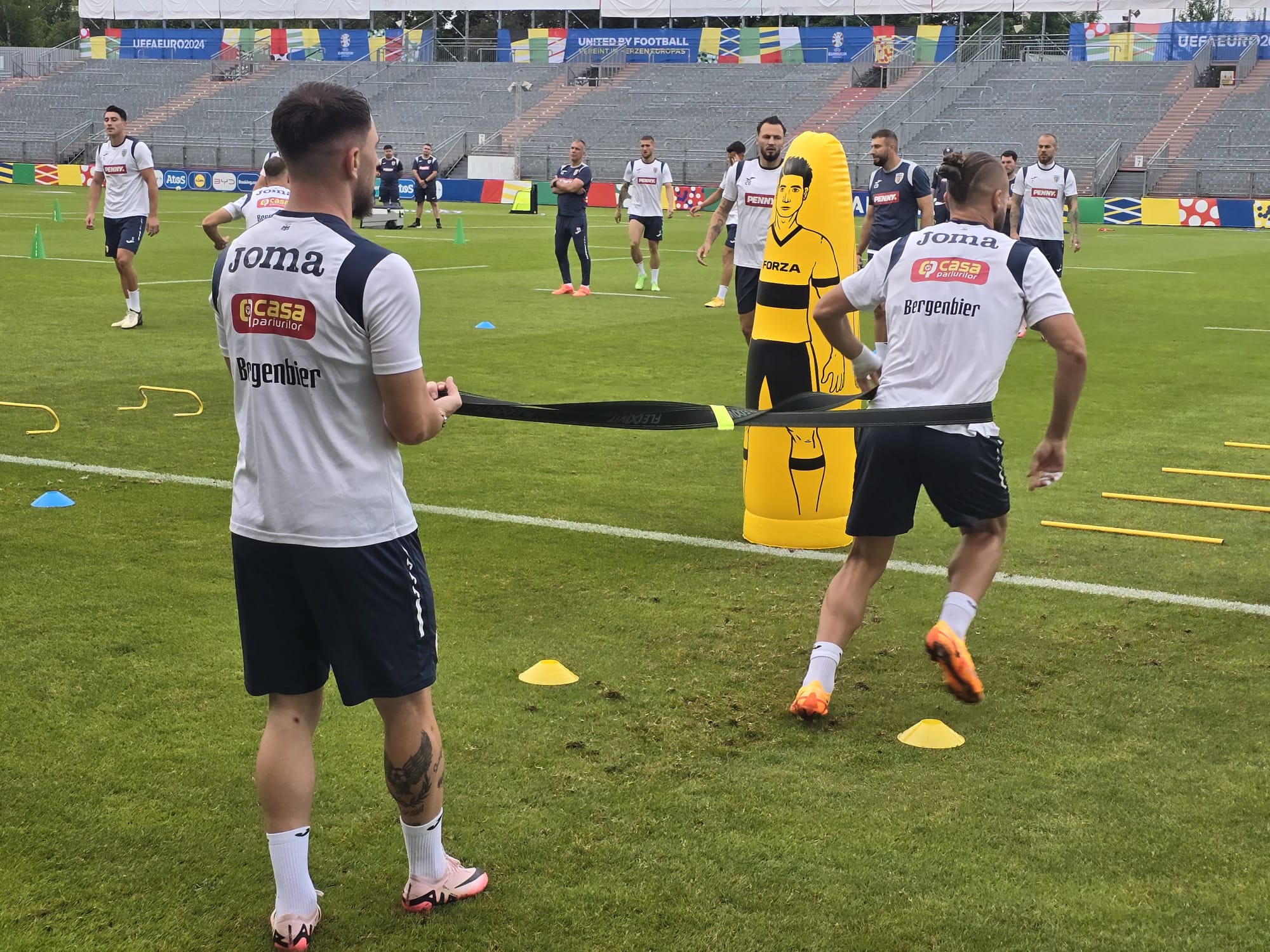 Antrenament România la Euro 2024 (18 iunie)