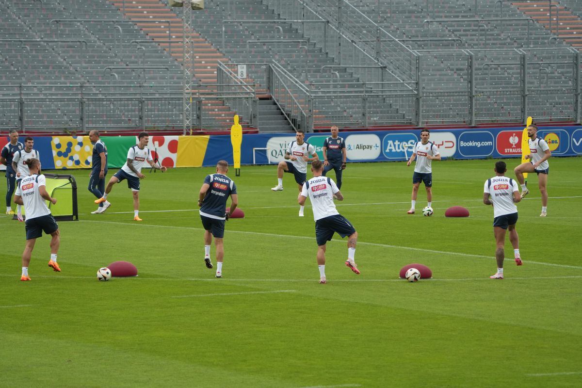 Antrenament România, 28.06.2024, Wurzburg