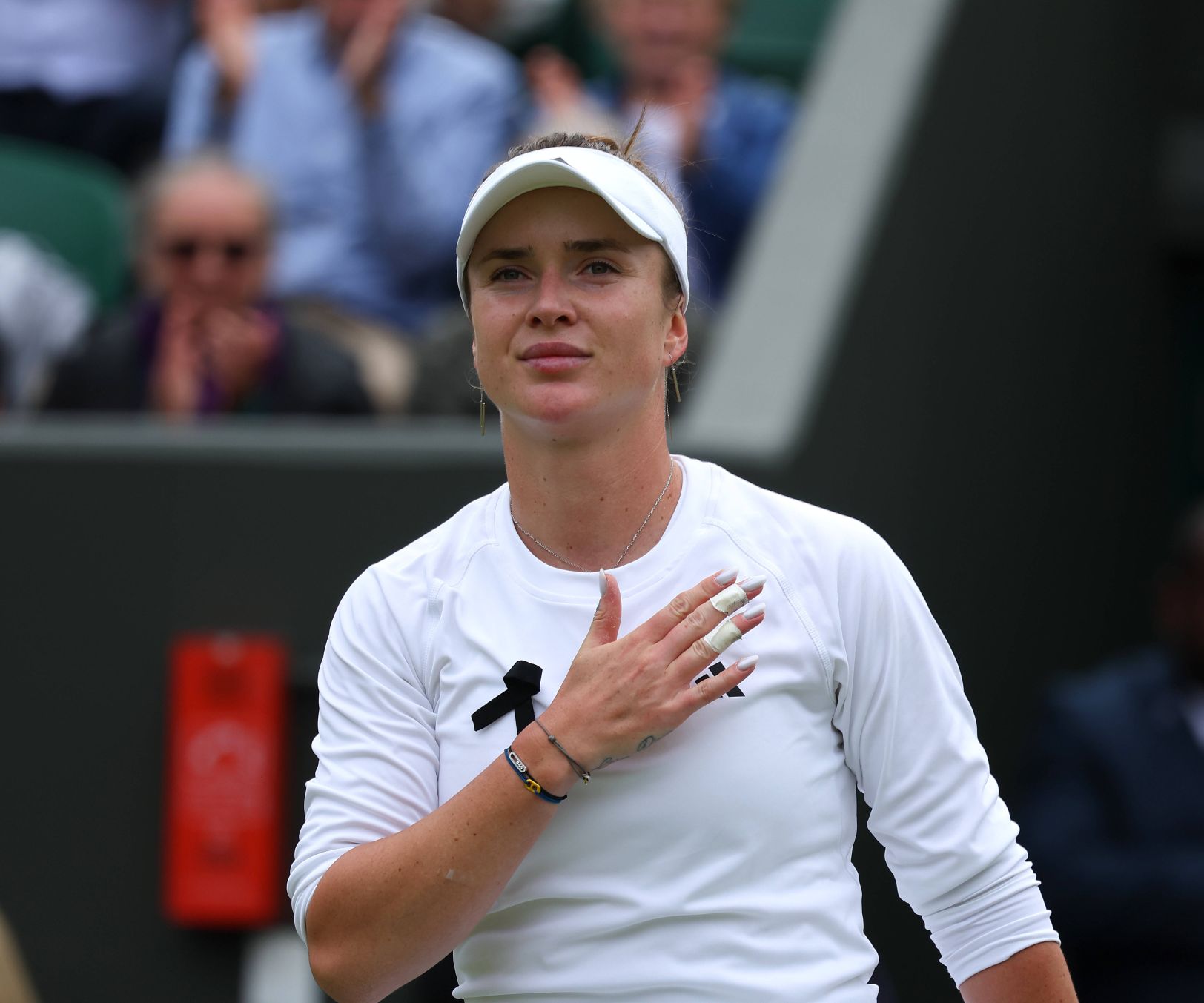 În lacrimi Elina Svitolina  a plâns pe teren  la Wimbledon, după atacul masiv cu rachete asupra Kievului