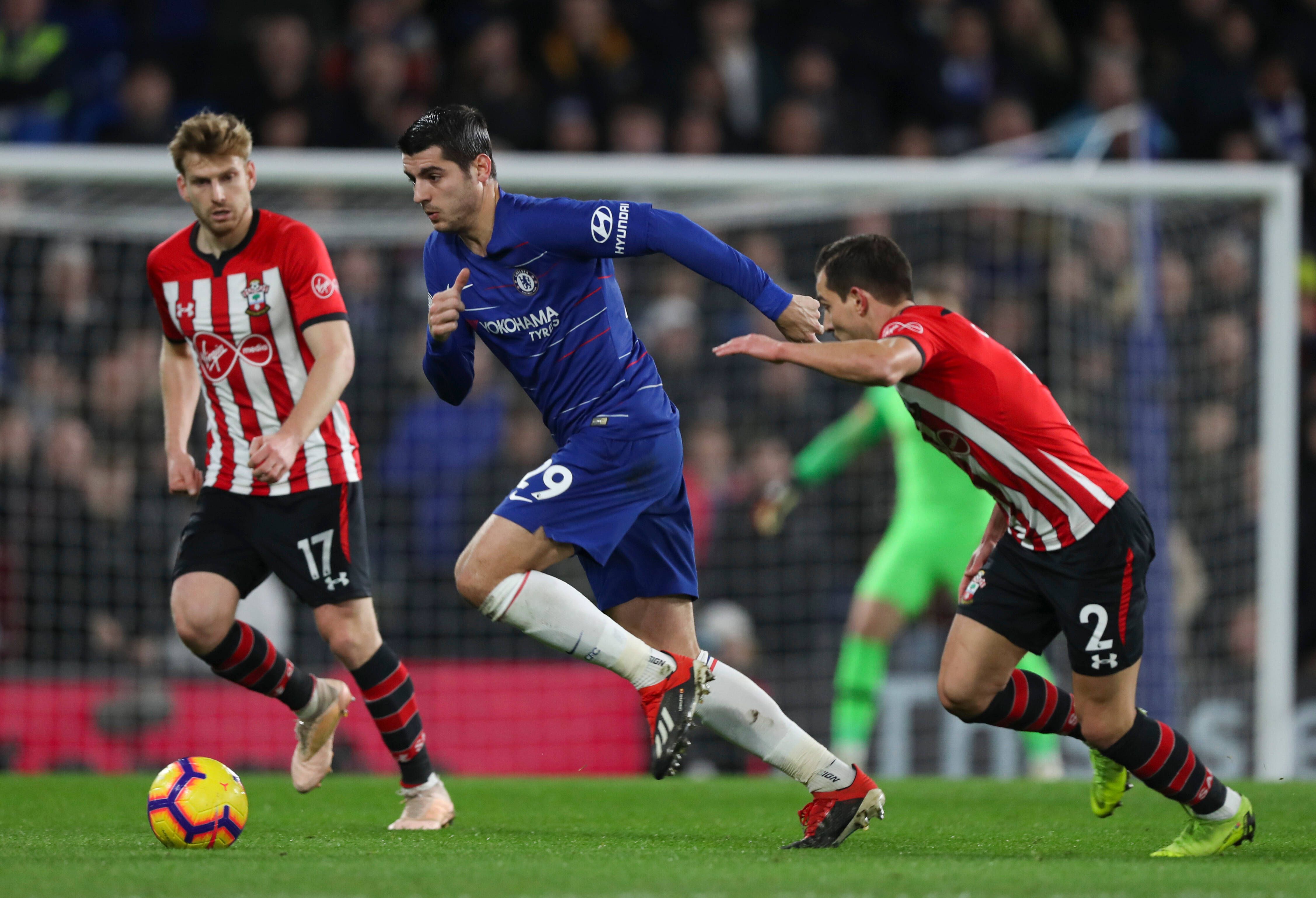 Morata, pe vremea când juca la Chelsea Foto: Imago