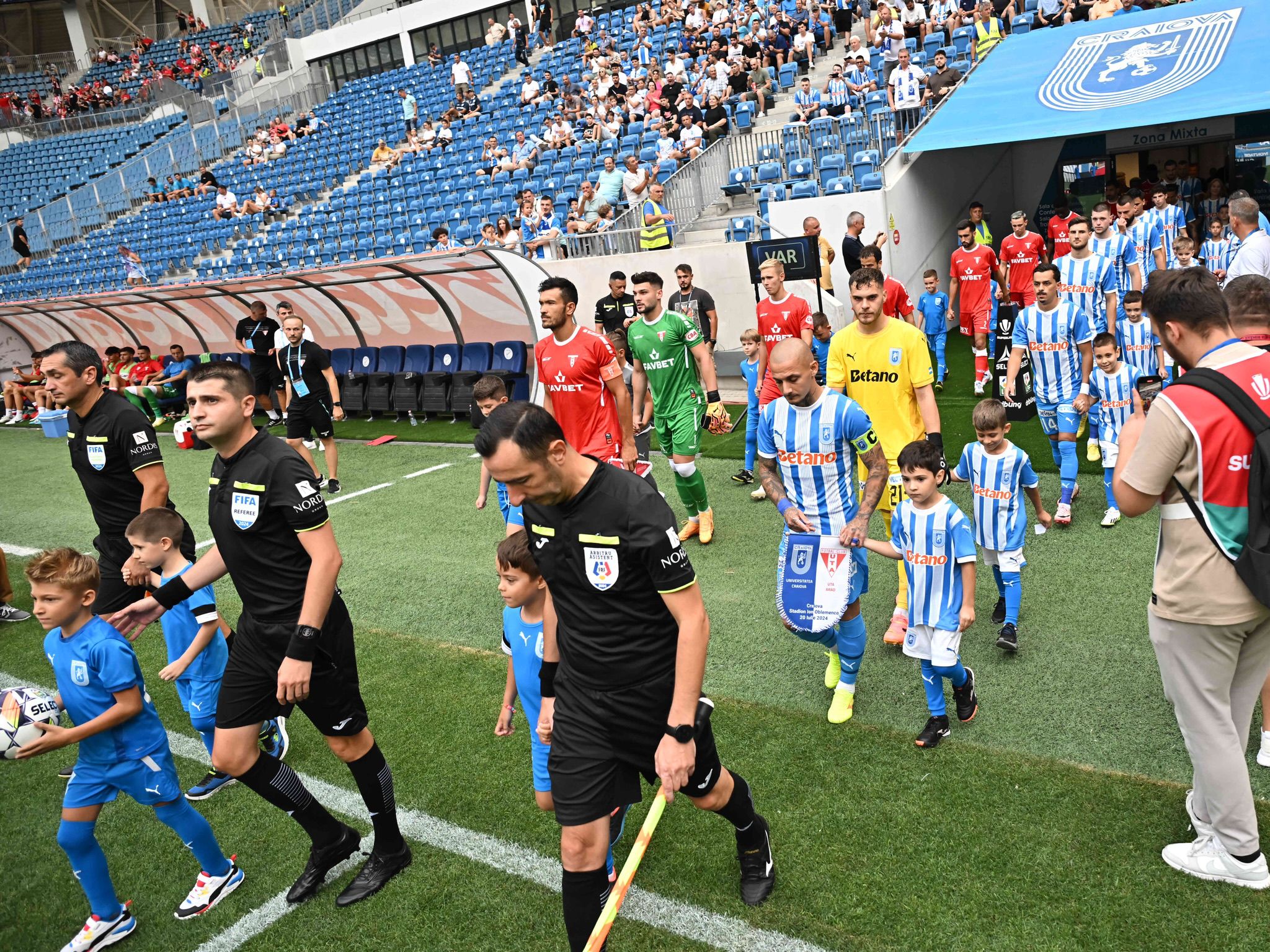 Universitatea Craiova - UTA Arad / Foto: facebook.com/UCVOficial
