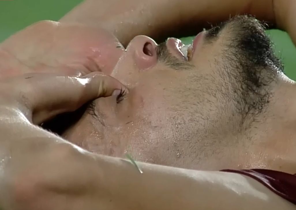 Rapidistul Albion Rrahmani s-a accidentat în meciul cu CFR Cluj