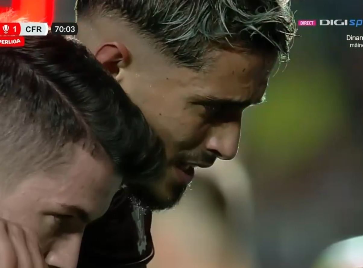 Rapidistul Albion Rrahmani s-a accidentat în meciul cu CFR Cluj