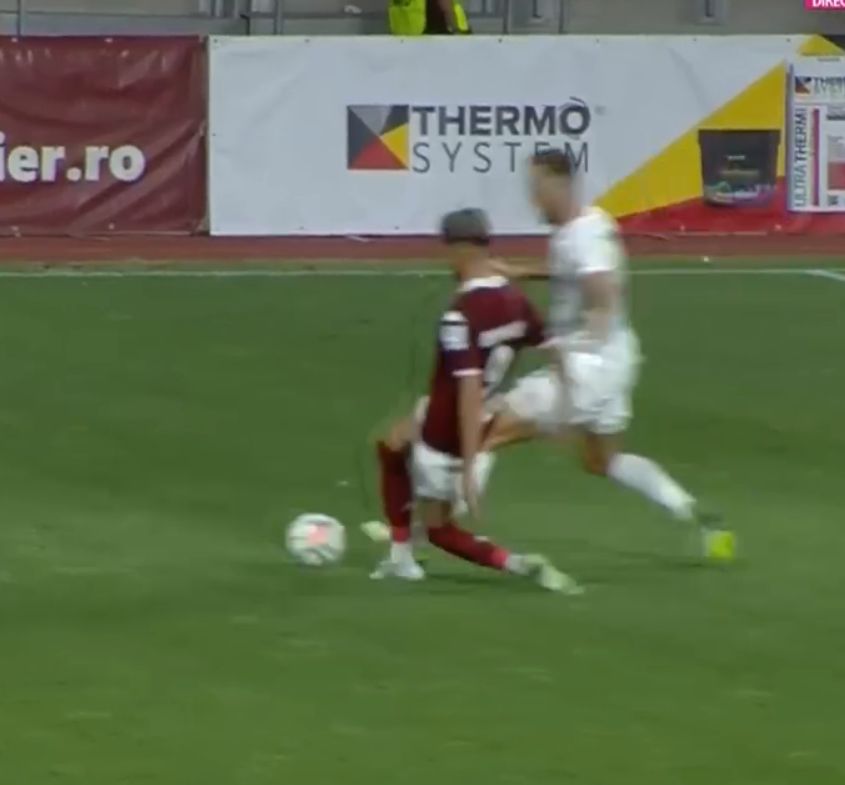 Rapidistul Albion Rrahmani s-a accidentat în meciul cu CFR Cluj