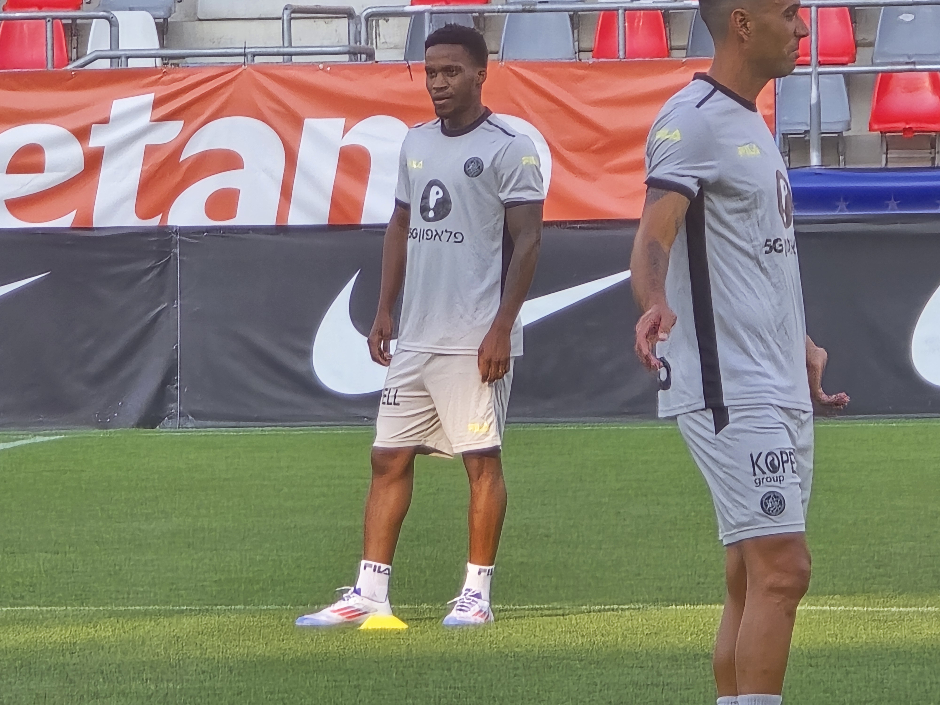 Antrenament Maccabi Tel-Aviv înainte de meciul cu FCSB