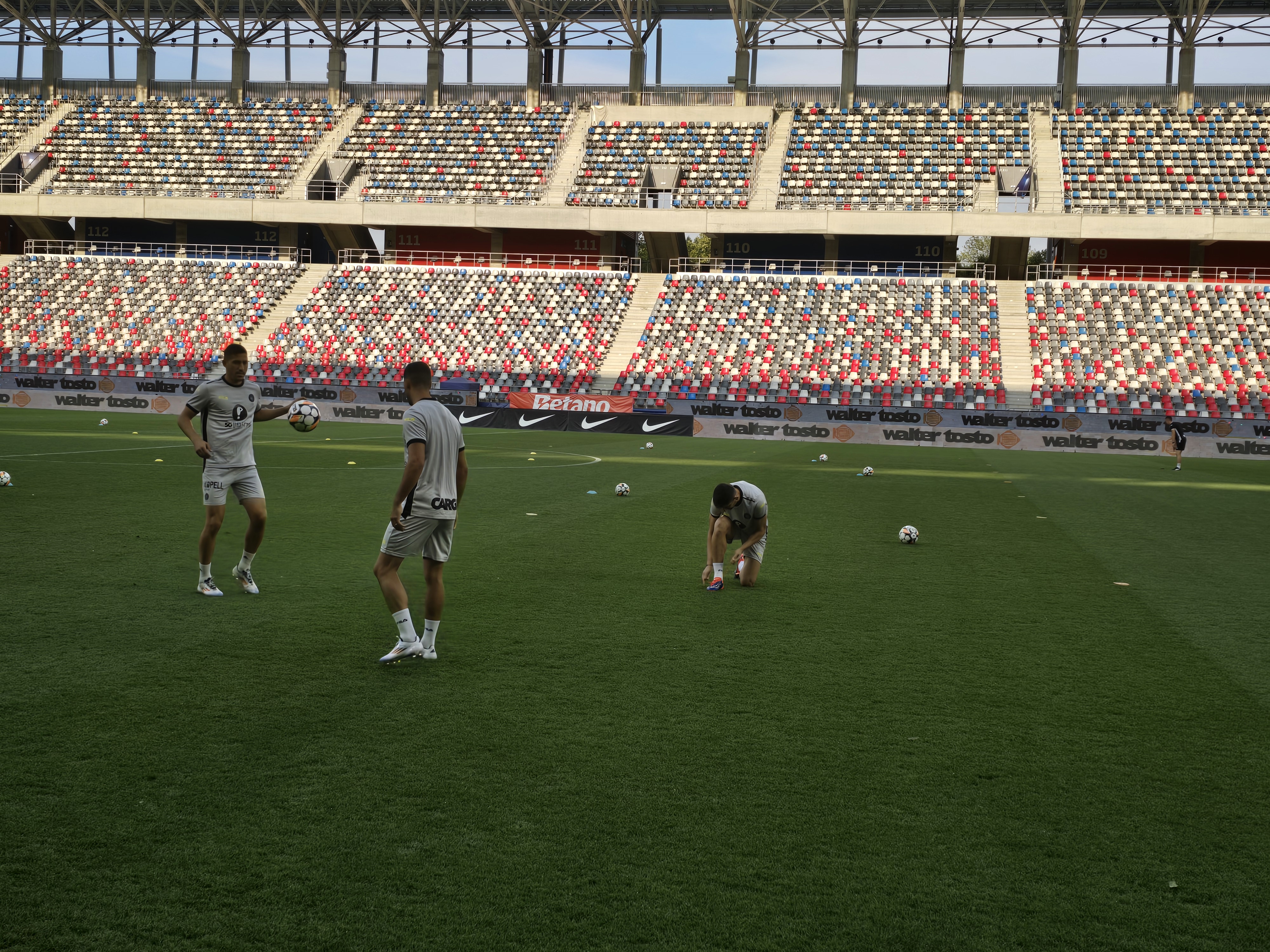 Antrenament Maccabi Tel-Aviv înainte de meciul cu FCSB