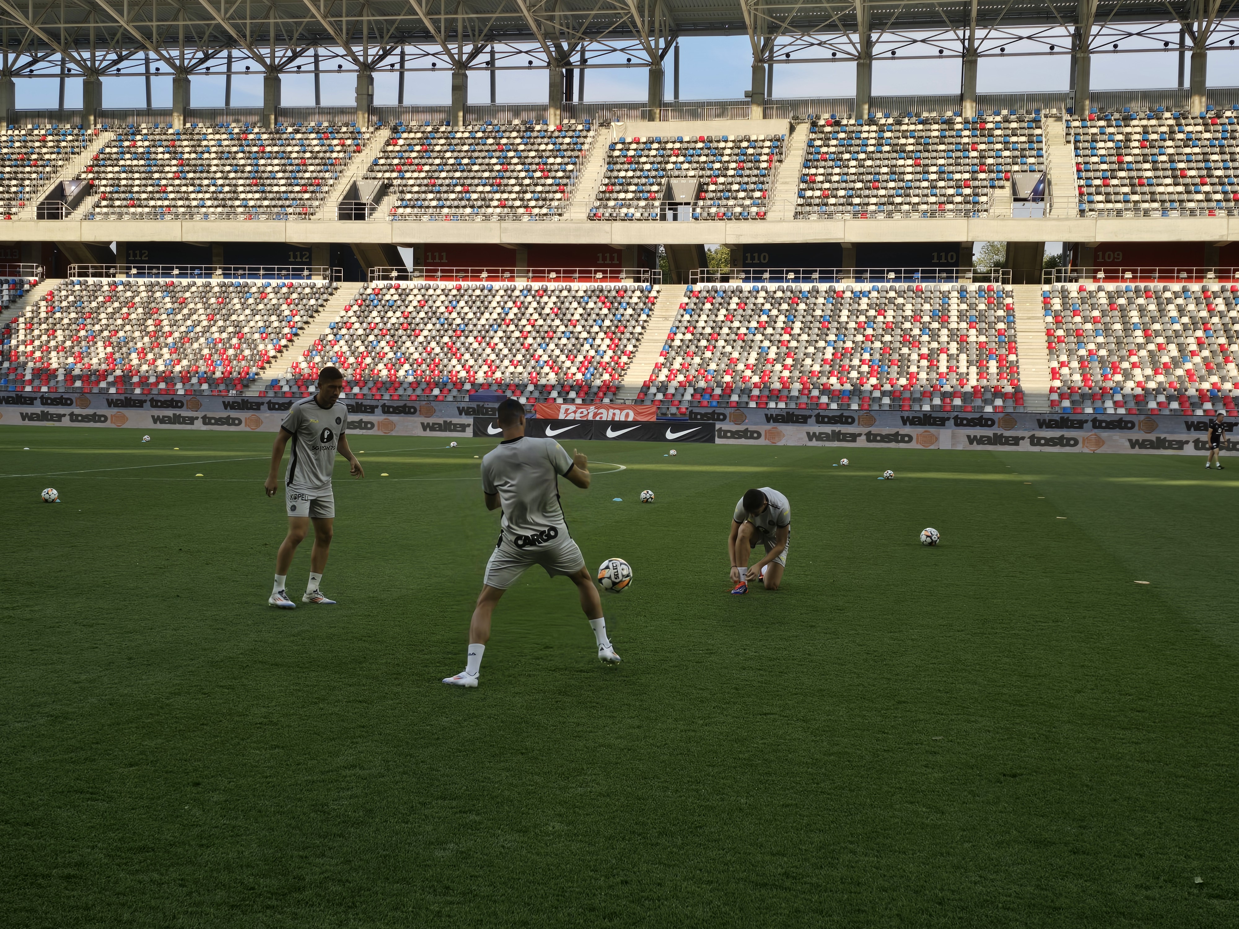 Antrenament Maccabi Tel-Aviv înainte de meciul cu FCSB
