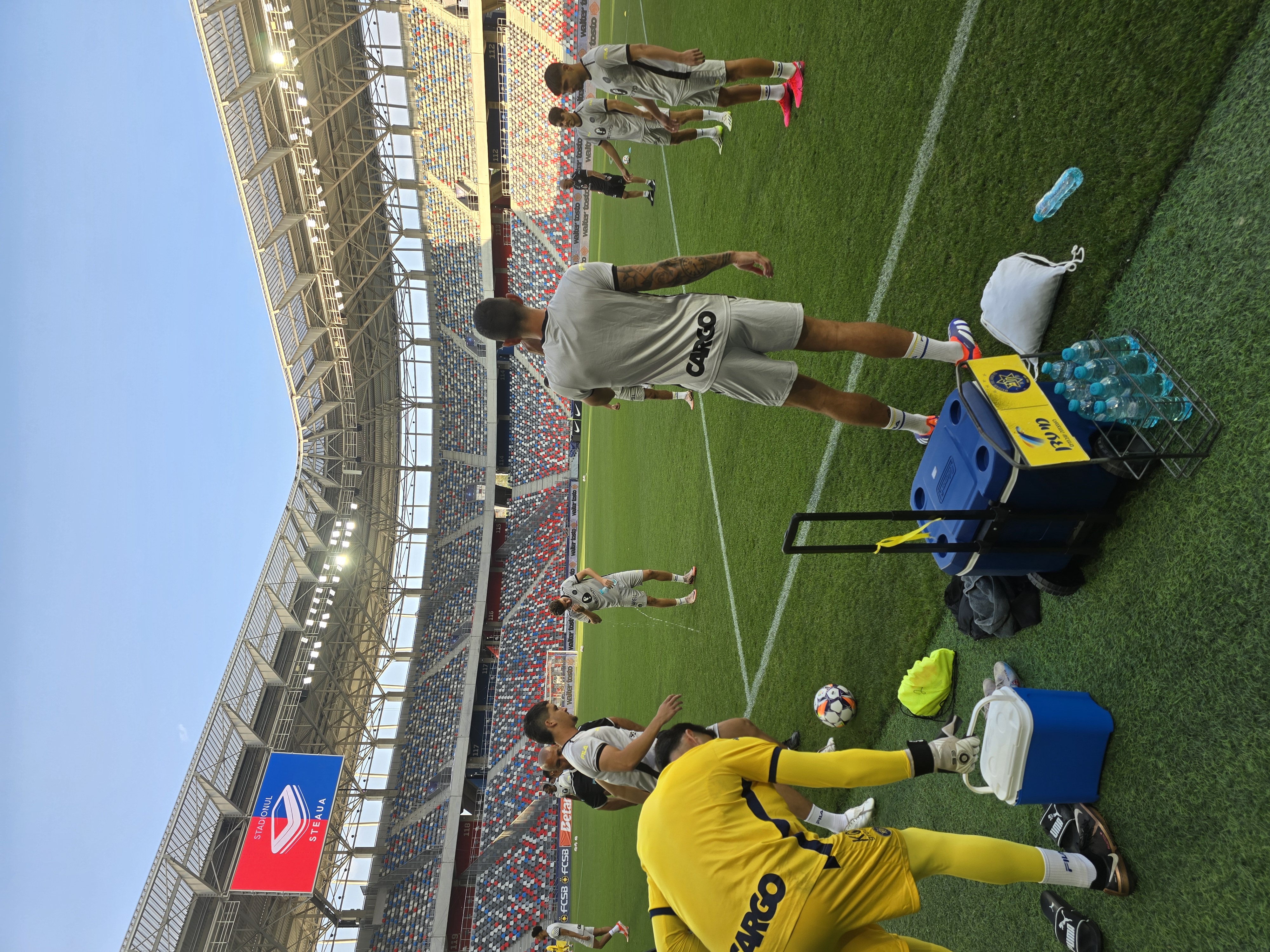 Antrenament Maccabi Tel-Aviv înainte de meciul cu FCSB