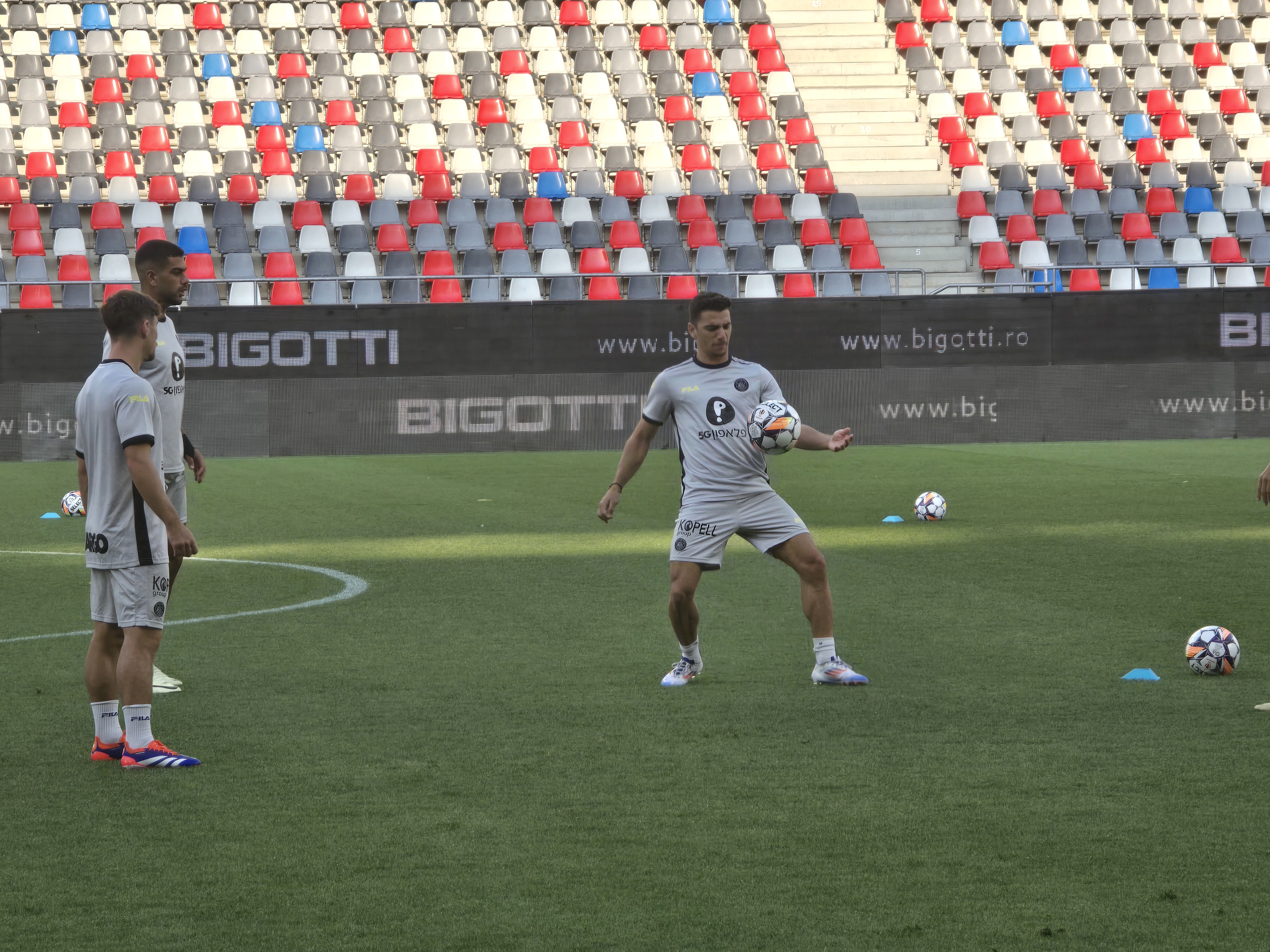 Antrenament Maccabi Tel-Aviv înainte de meciul cu FCSB