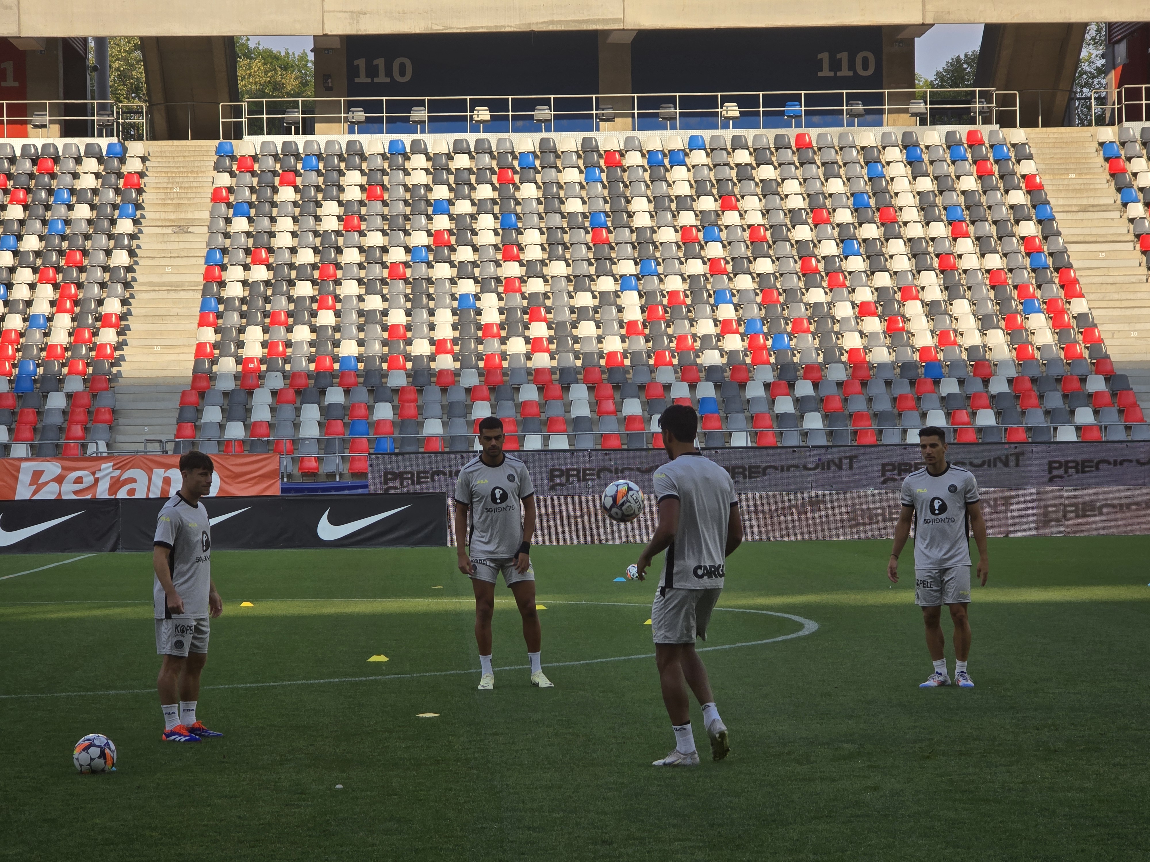 Antrenament Maccabi Tel-Aviv înainte de meciul cu FCSB
