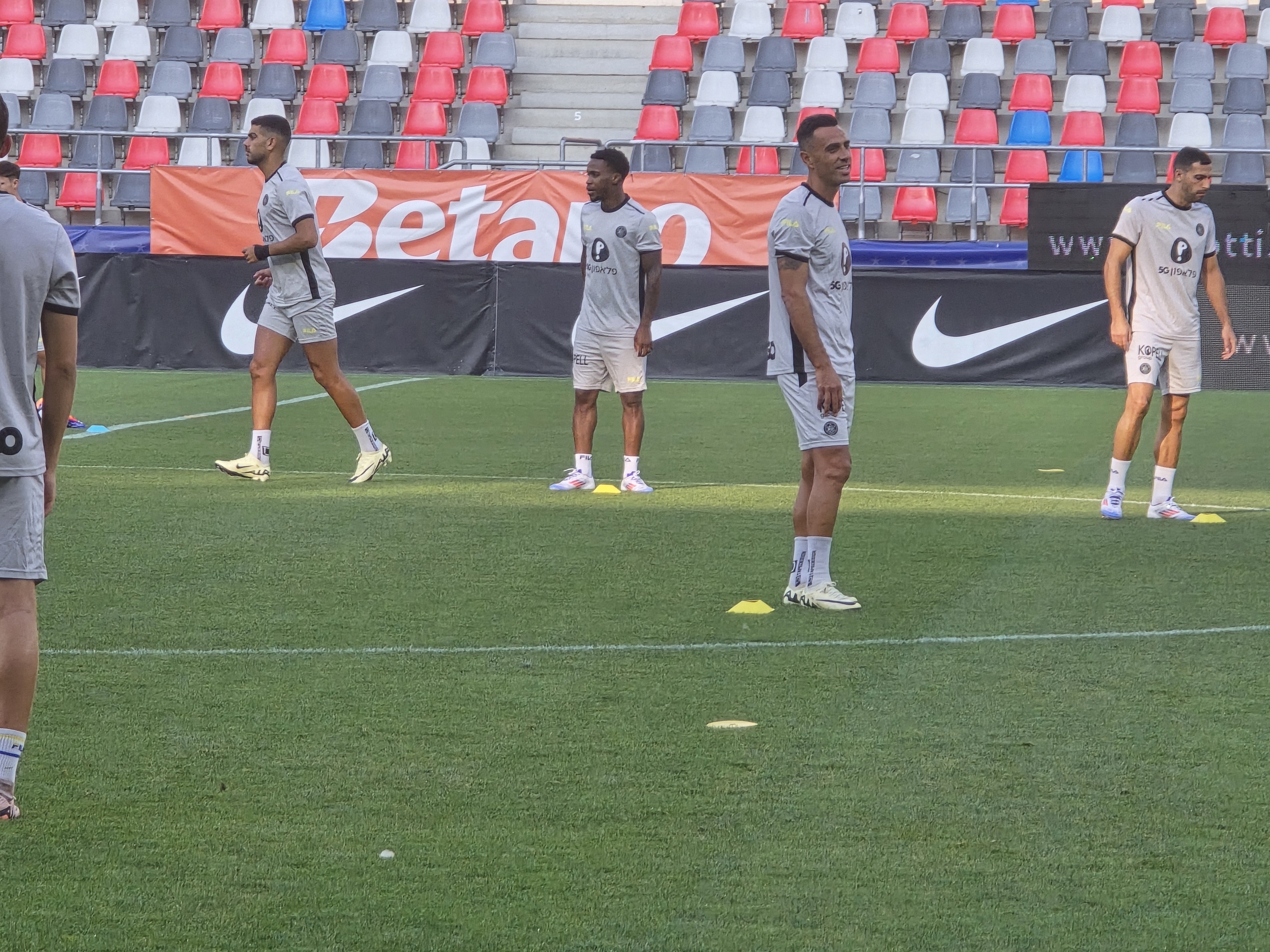 Antrenament Maccabi Tel-Aviv înainte de meciul cu FCSB