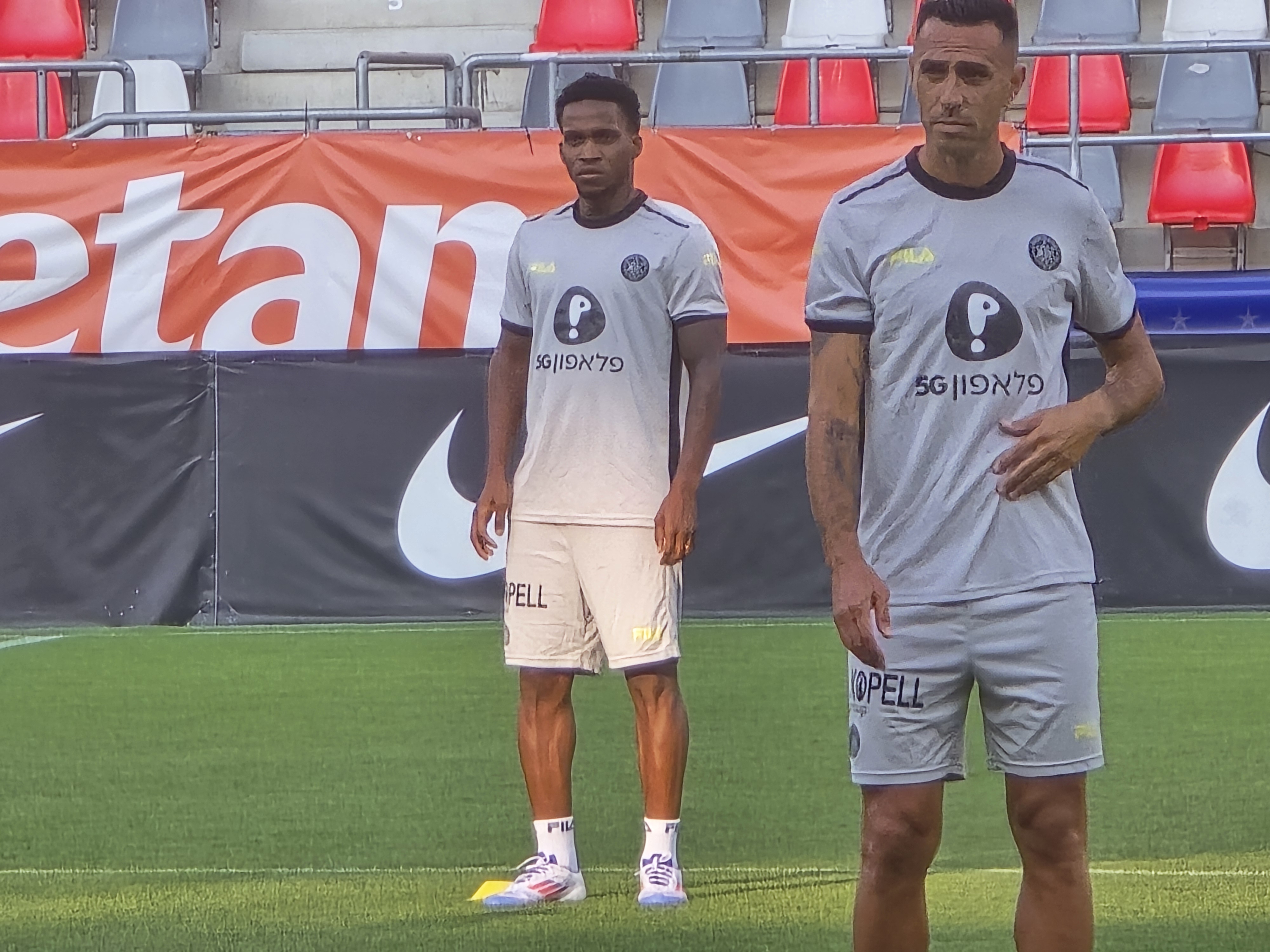 Antrenament Maccabi Tel-Aviv înainte de meciul cu FCSB
